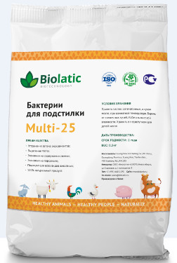 Бактерии для подстилки животным Multi - 25 Biolatic